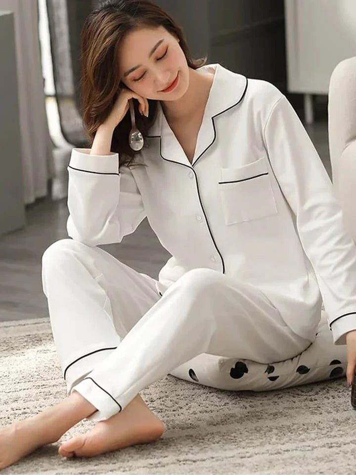 2 Pcs Silk Night Suit