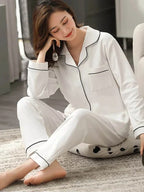 2 Pcs Silk Night Suit
