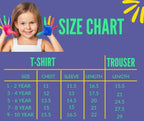 Girls Yellow Cupcake Print Night Suit Set