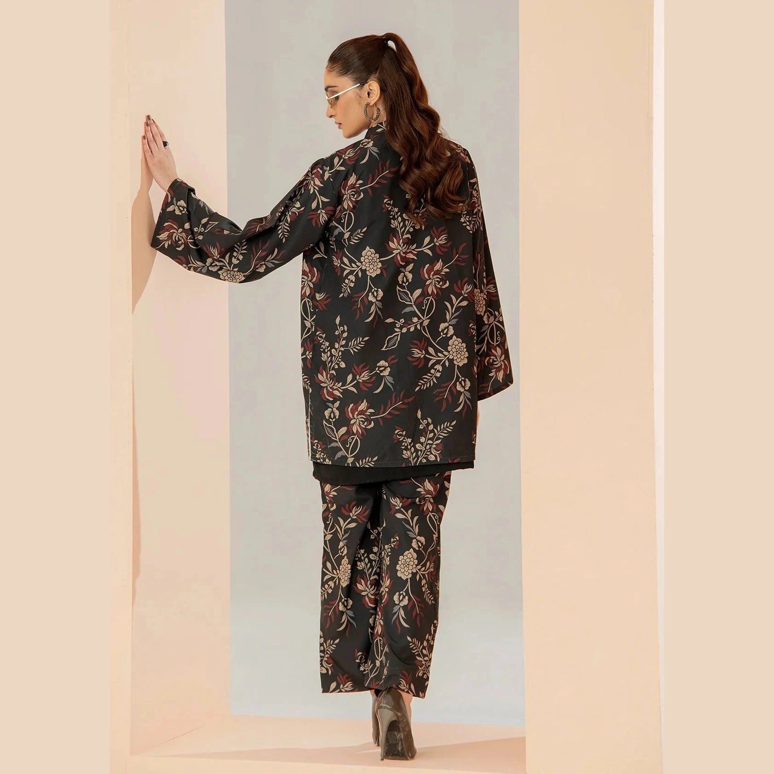 BLACK FLOWER 3 PCS SET