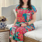 Colorful Canvas Capri Cord-set