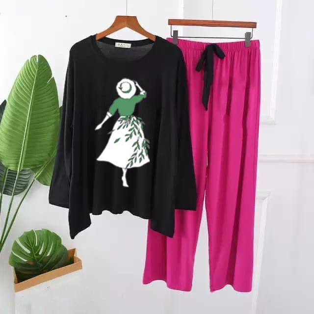 Spring Lady Printed Loungewear