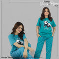 Sea Green Sleeping Bear Pj Set