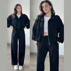 Classic Zipper Tracksuit Set