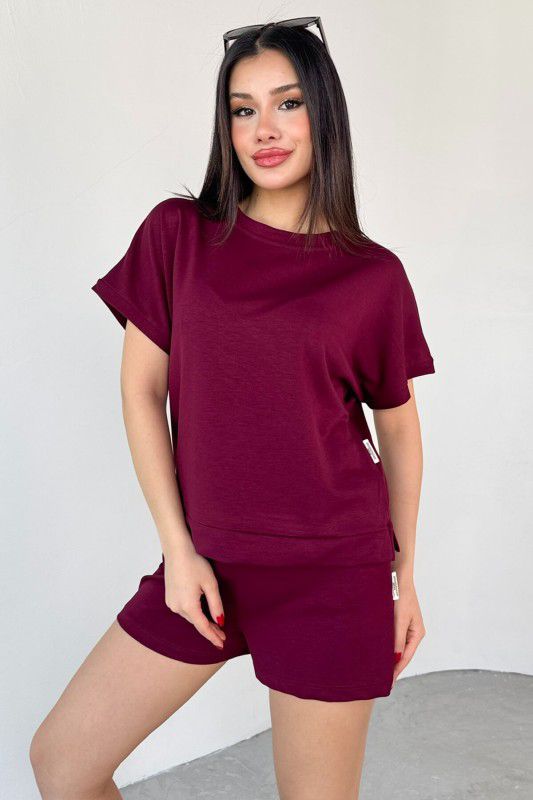 Casual Two-Piece Top & Shorts Set
