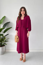 Comfort Korean Style Long Koti Maxi 2 Piece